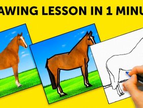 ONE MINUTE DRAWING LESSON