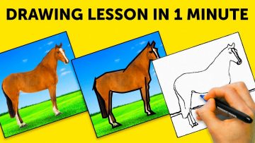ONE MINUTE DRAWING LESSON
