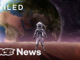 Man on Space