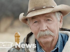 Grandpa With Gray Color Hat