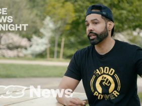 A Man with Black Hat