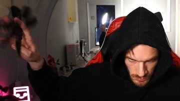 Man with Black Full Over