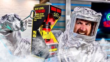 Man in Hot sauce Experiment