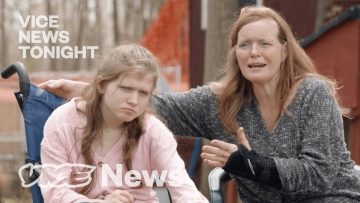 Mom with disability daughter